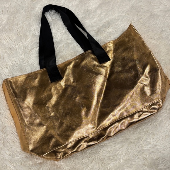 VS PINK Limited Edition Rose Gold Tote Bag - Picture 4 of 11